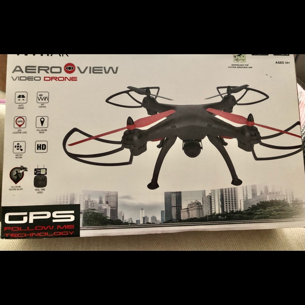 Vivitar video drone . Never used . Great quality